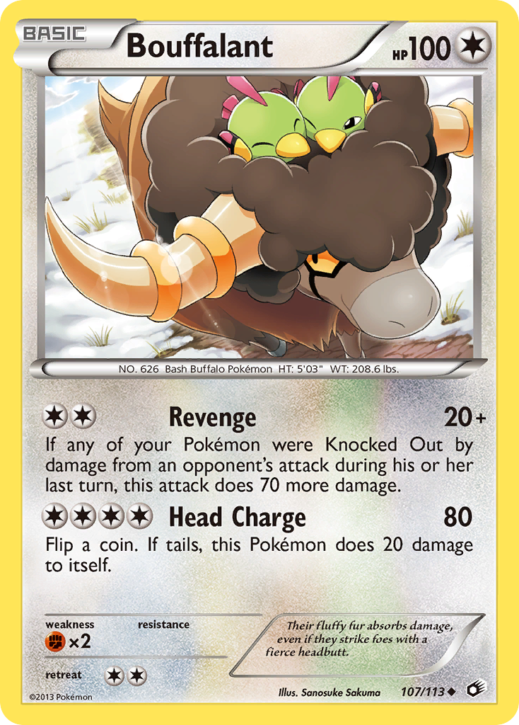 Legendary Treasures Bouffalant #107/113
